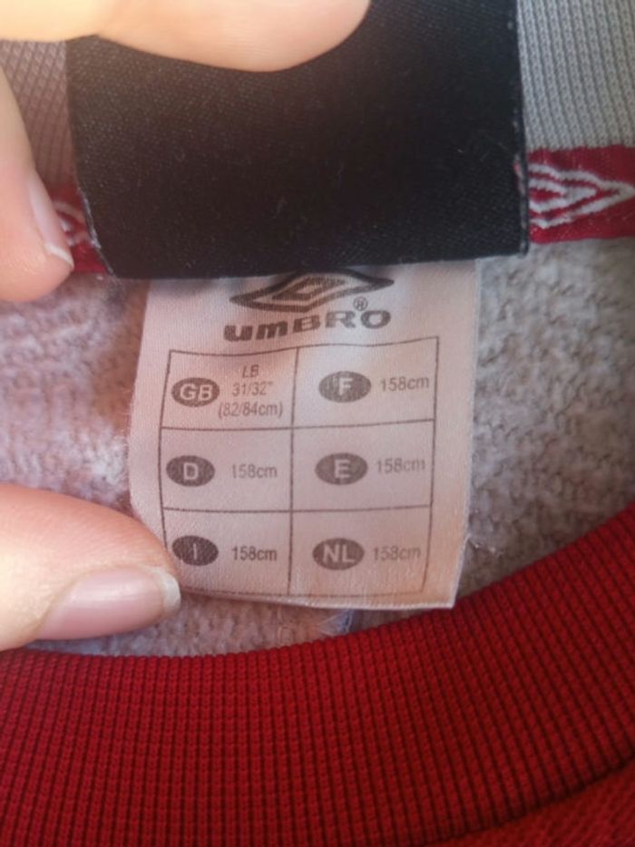 Sweat umbro - photo numéro 4