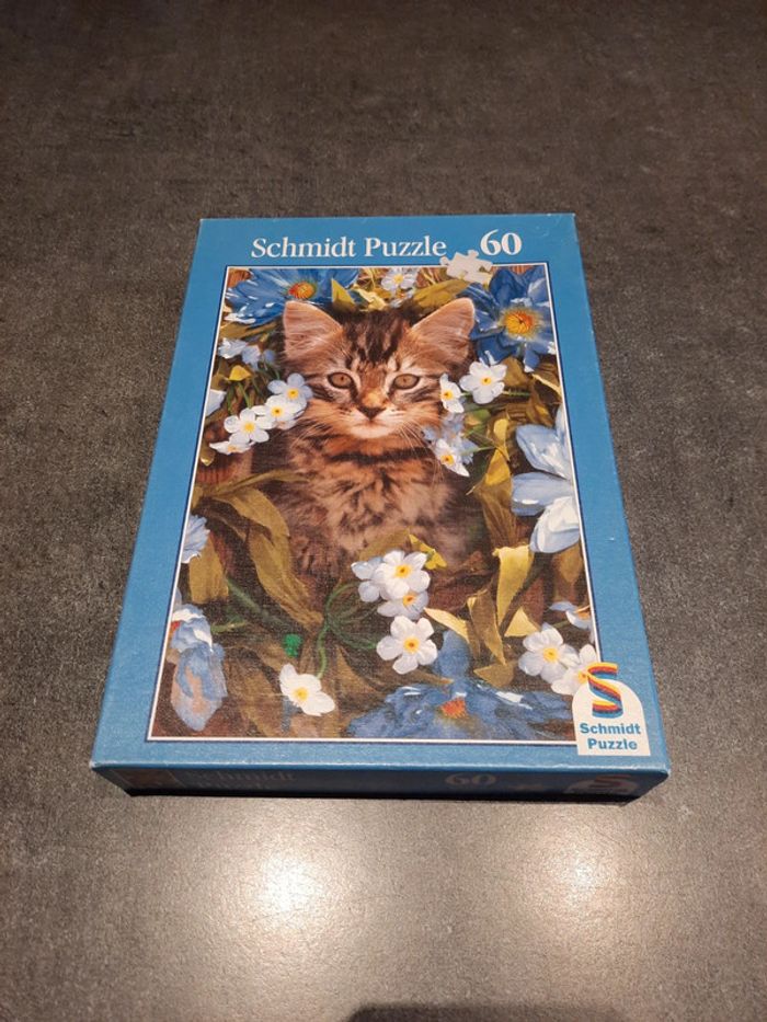 Puzzle chat 60 pièces - photo numéro 6