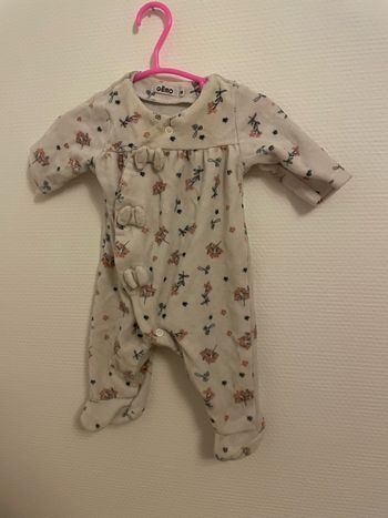 Pyjamas chaud taille 1 mois