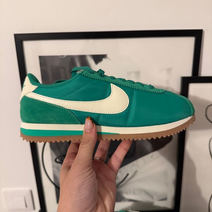 Basket Nike Cortez verte - photo numéro 2