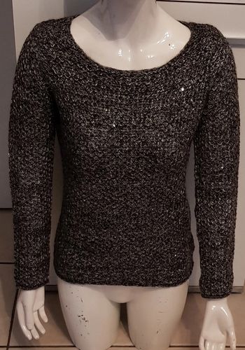 Pull en maille avec finition sequins