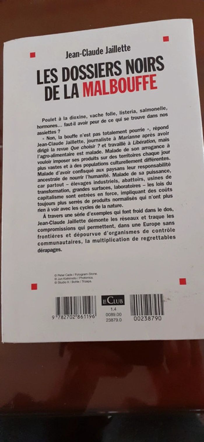 Livre les dossiers de la malbouffe - photo numéro 2