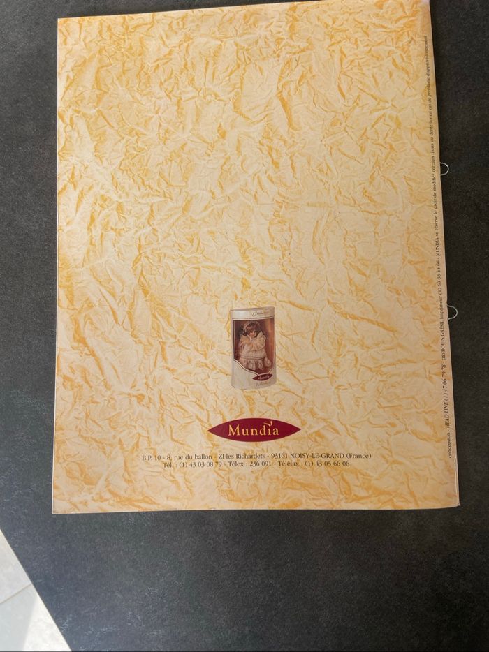 Catalogue Mundia Les romantiques Collection 1993 - photo numéro 5