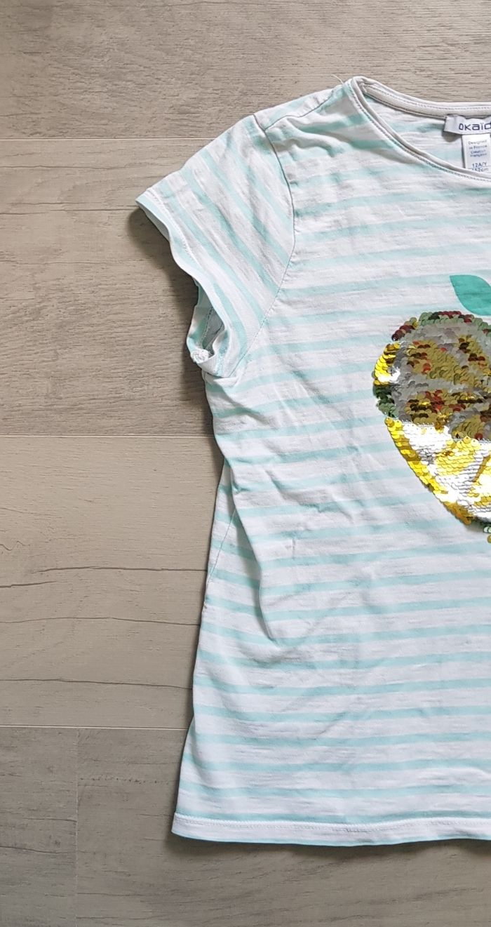 T-shirt fille 12 ans - photo numéro 2