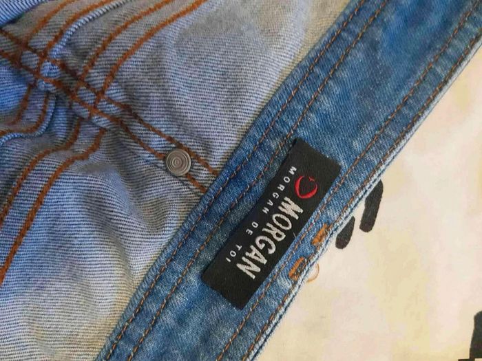 Mini jupe en jean taille  36 - photo numéro 4