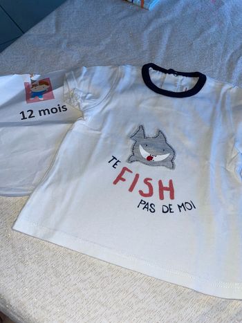 Tee shirt catimini 12 mois