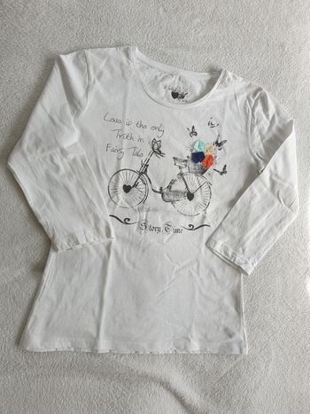 T-shirt femme manches 3/4 M