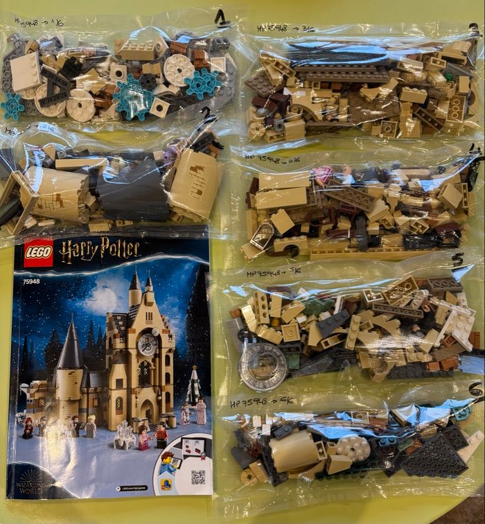 Lego HP tour de l’Horloge et tour Astronomie - photo numéro 2