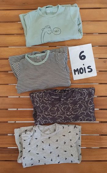 Lot de pyjamas fin 6mois