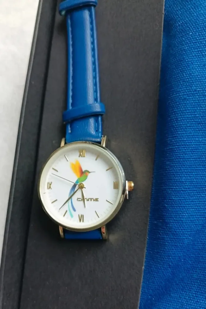 coffret montre pochette et broche pour femme NEUF - photo numéro 4