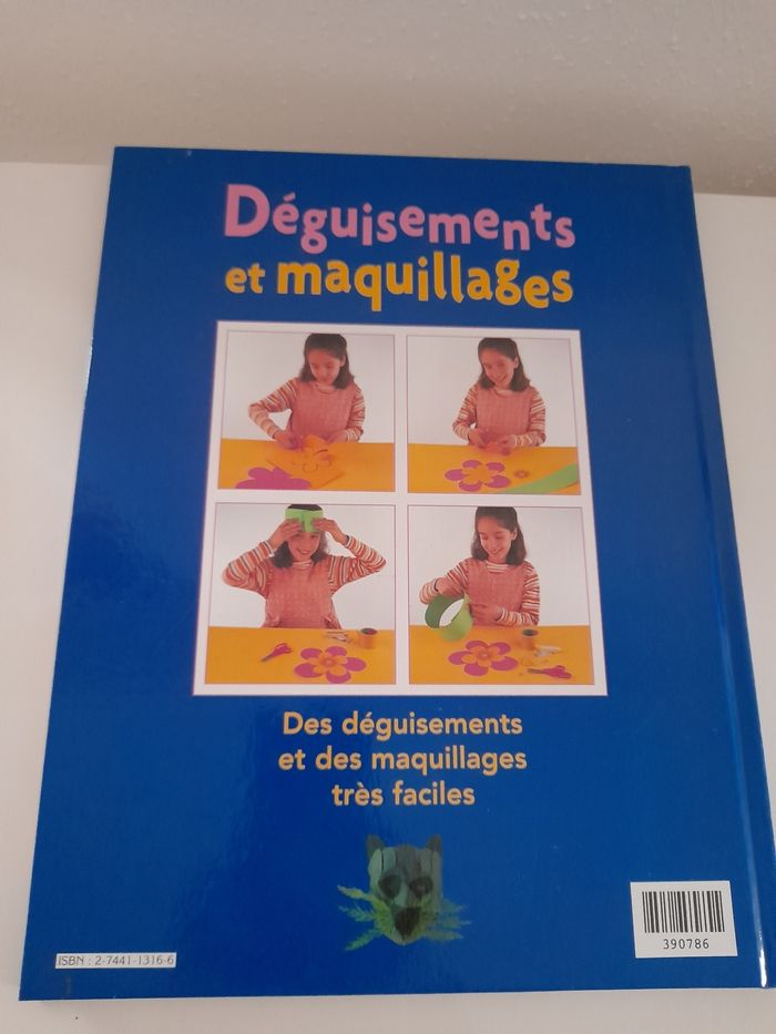 Livre déguisements et maquillages enfants - photo numéro 8