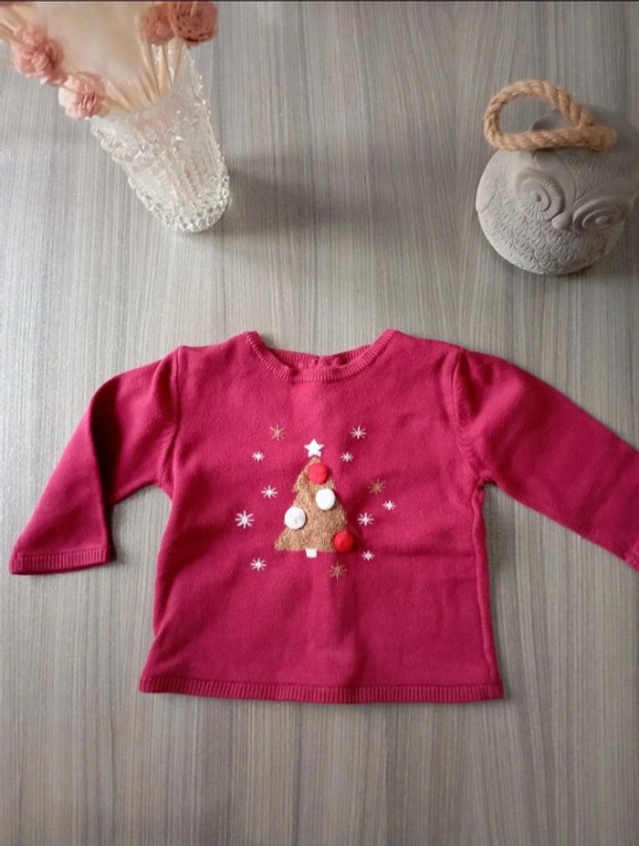 Pull de Noël kiabi 9m