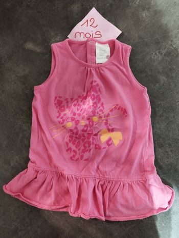 Robe/tunique léopard 12 mois