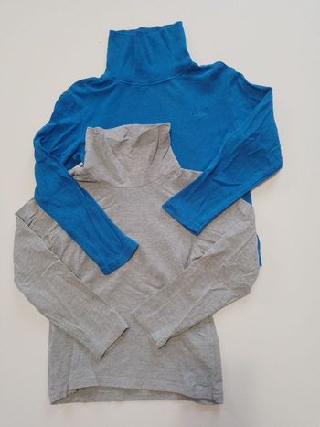 Lot de 2 tee shirt sous pull garçon 8 ans Orchestra