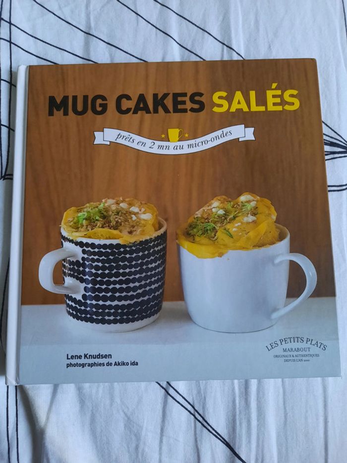 Livre de cuisine Mug cake salés neuf
