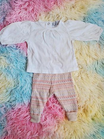 🌴 Ensemble bébé fille tenue kiabi taille 1 mois