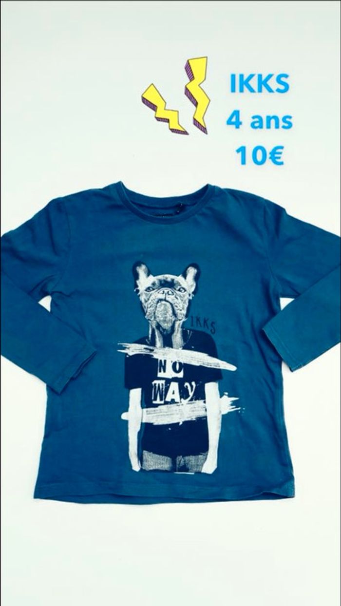 T-shirt manches longues IKKS