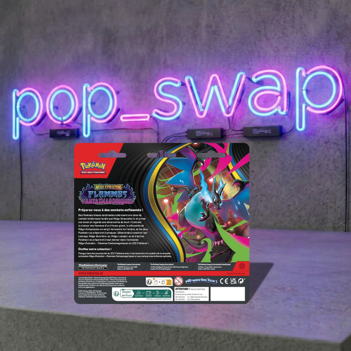 Pokémon 🇫🇷 Blister Rare ME02 Flammes Fantasmagoriques - Neuf Scellé - photo numéro 2
