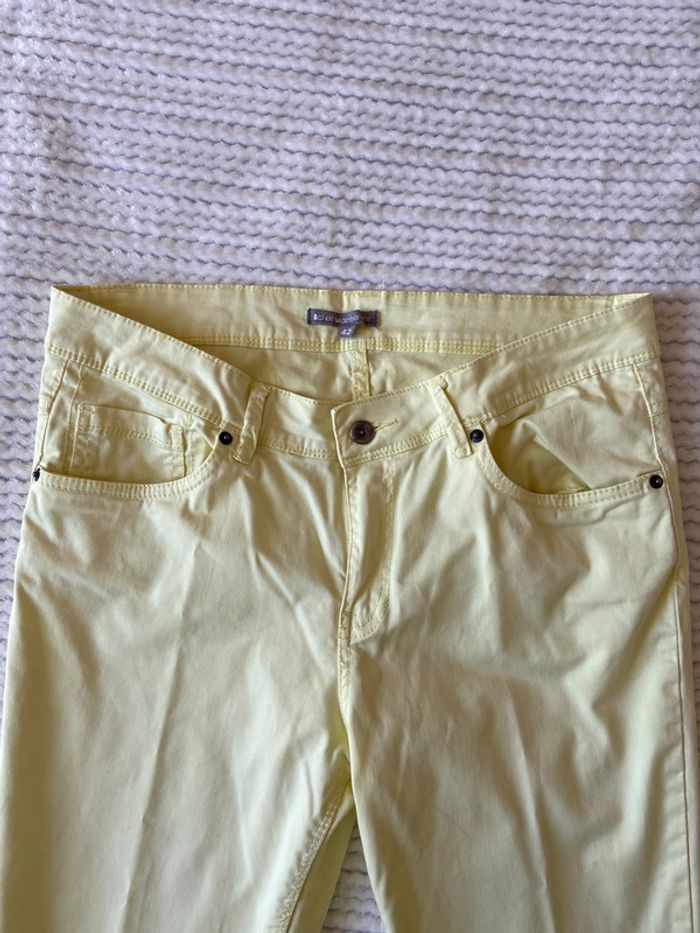 Lot de 3 pantalons coton taille basse / Taille 42 - photo numéro 15