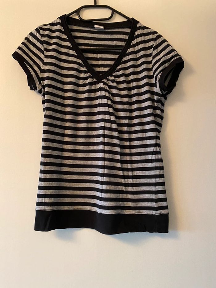 T-shirt rayé Camaïeu Taille 3
