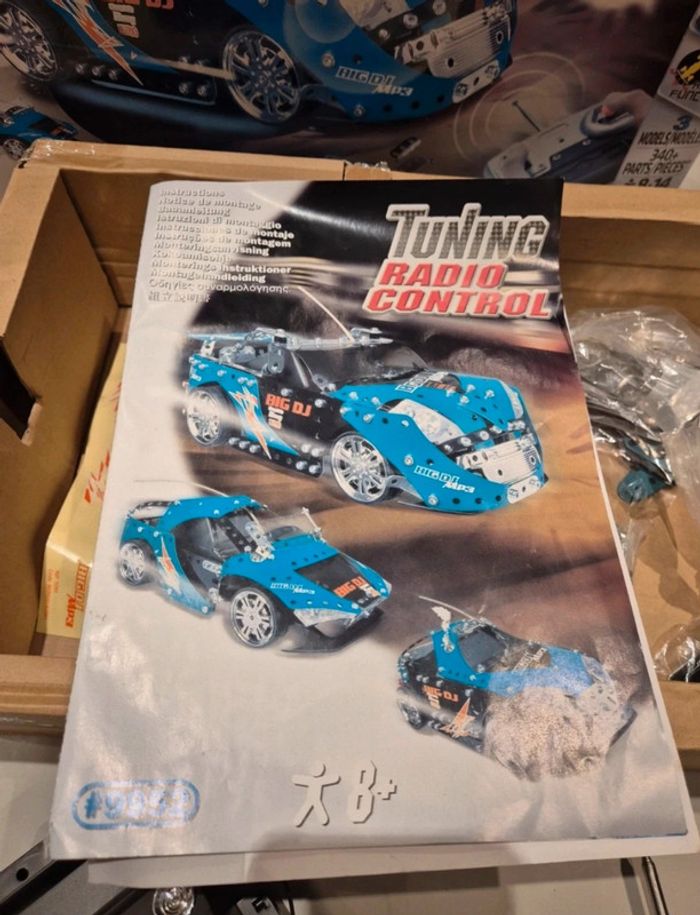 Meccano Tuning Radio Control – 3 modèles à monter – Réf. 8959 - photo numéro 7