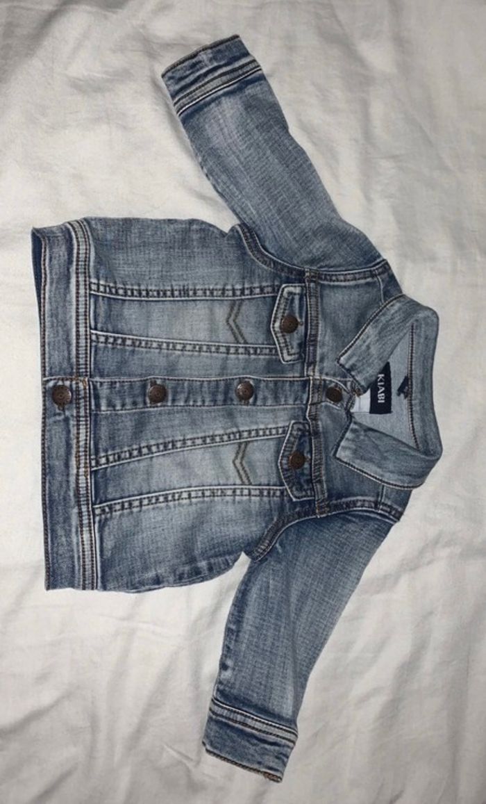 Veste en jean bébé garçon