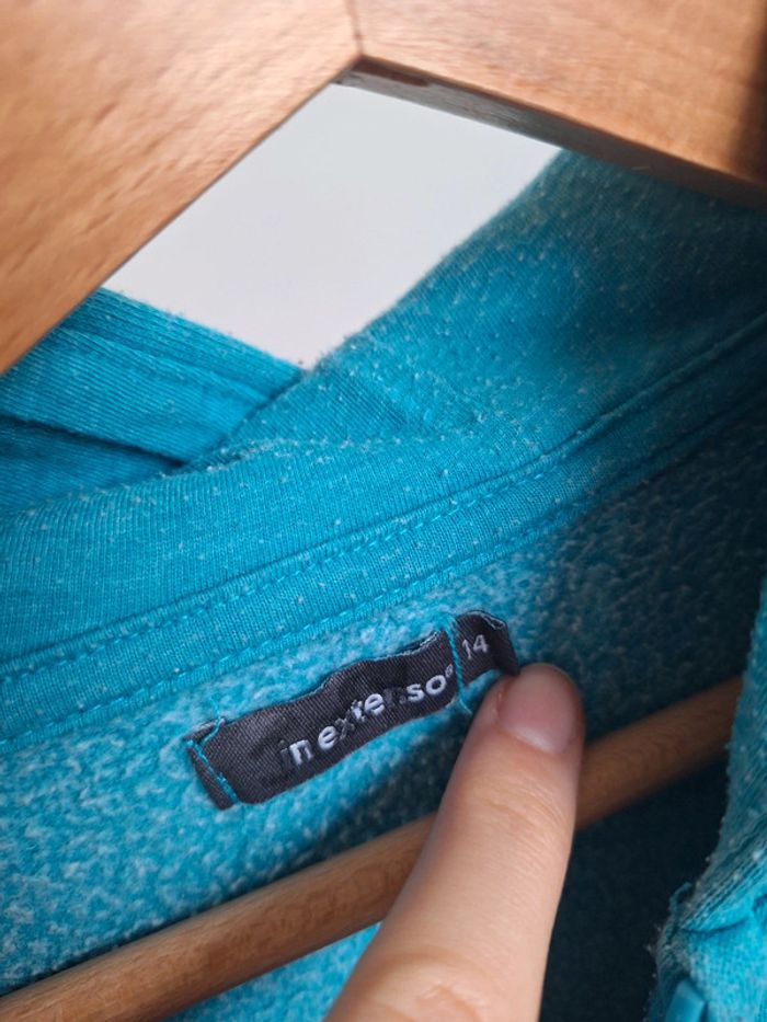 Veste in extenso 14 ans garçons enfant bleu - photo numéro 4