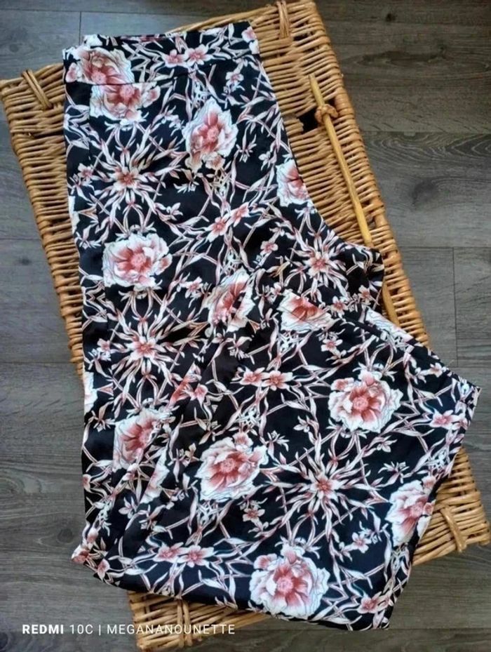 🌺 Pantalon fluide fleuri Bodyflirt – Neuf – Taille 42 🌺 - photo numéro 1