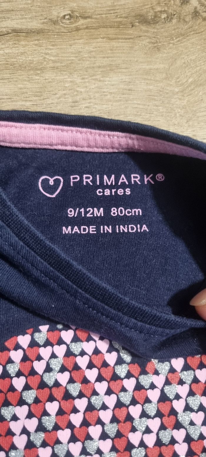 T-shirt MC Primark 9-12 mois - photo numéro 3