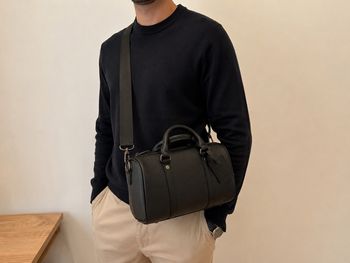 Sac à bandoulière Noir Mixte 