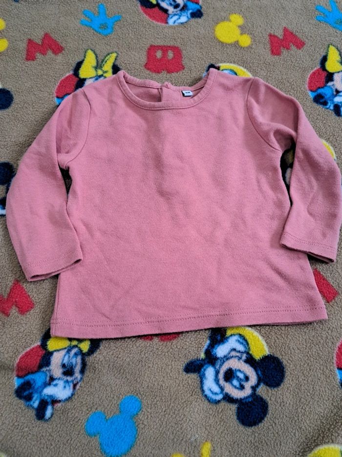 T-shirt manches longues bébé 6mois