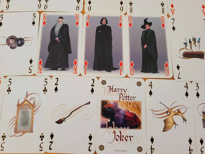 Lot de 49 cartes vintages Harry Potter - photo numéro 3