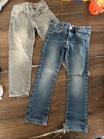 Lot 2 jeans fille Okaïdi