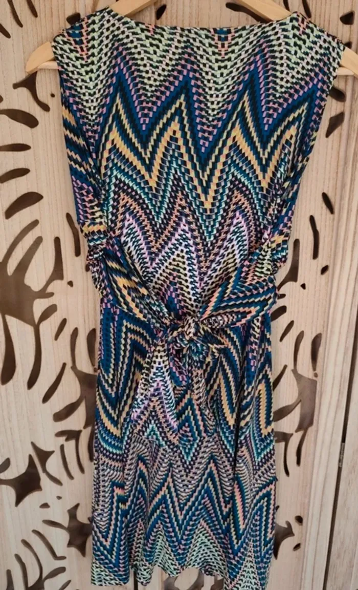Robe fluide imprimée T38/40 Venca - photo numéro 9