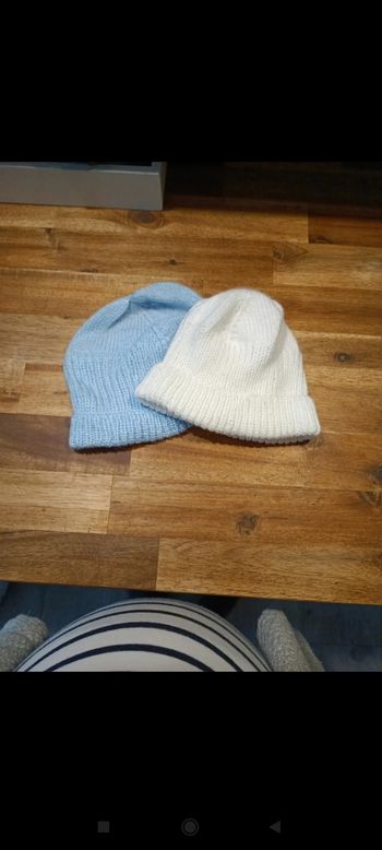 Lot bonnet lainefais