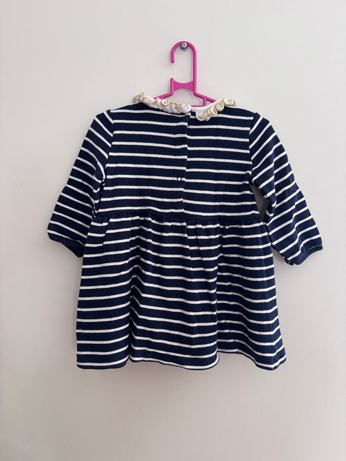 Robe marinière bébé – 18 mois - 81 cm - photo numéro 4