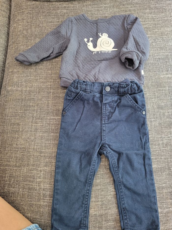 Ensemble garçon 9mois