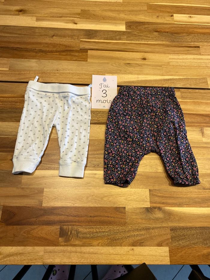 Lot de 2 pantalons