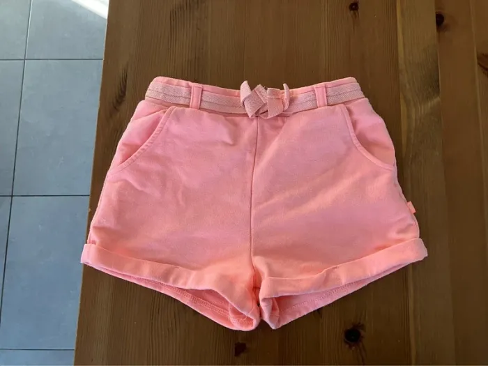 Short orange fluo 6 ans