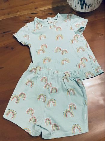 Pyjama short/tee-shirt 12 mois