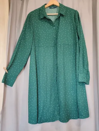 Robe chemise verte 🌿