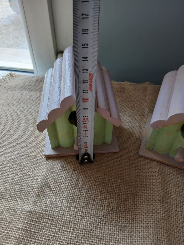 Lot de deux nichoirs à oiseaux - photo numéro 4
