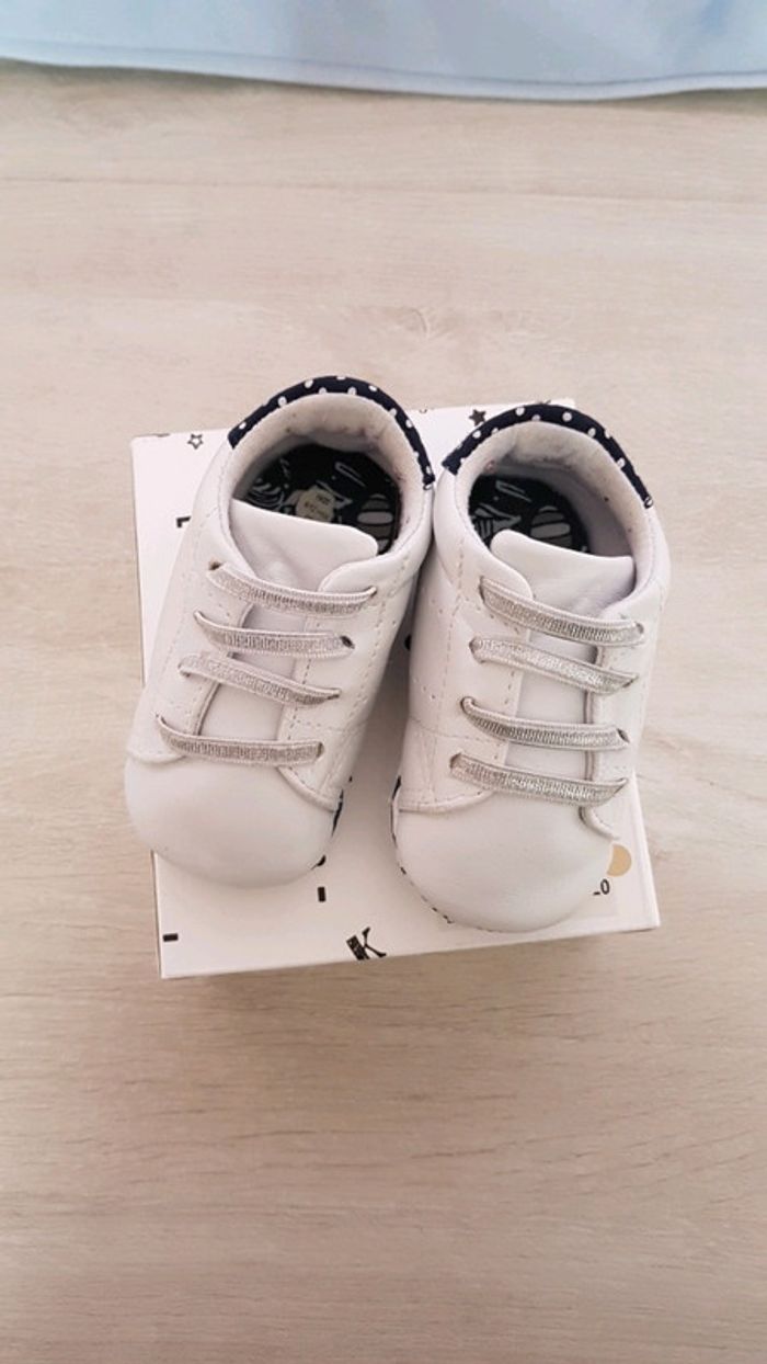 Baskets ikks blanches - photo numéro 2