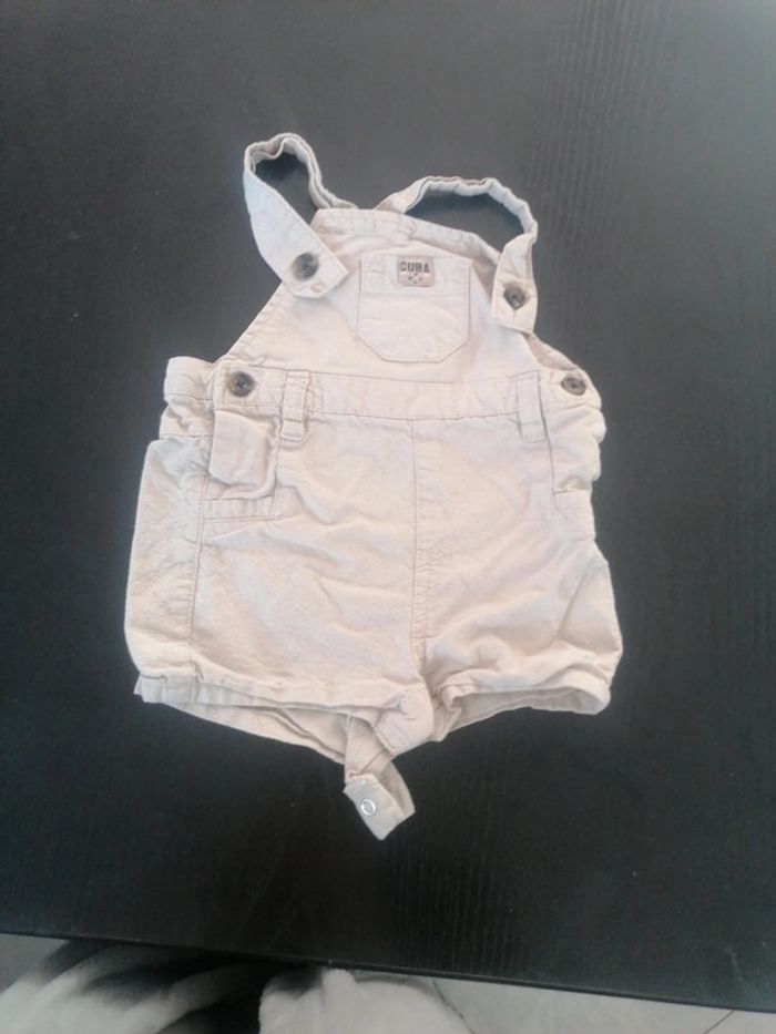 Salopette short 6 mois kiabi