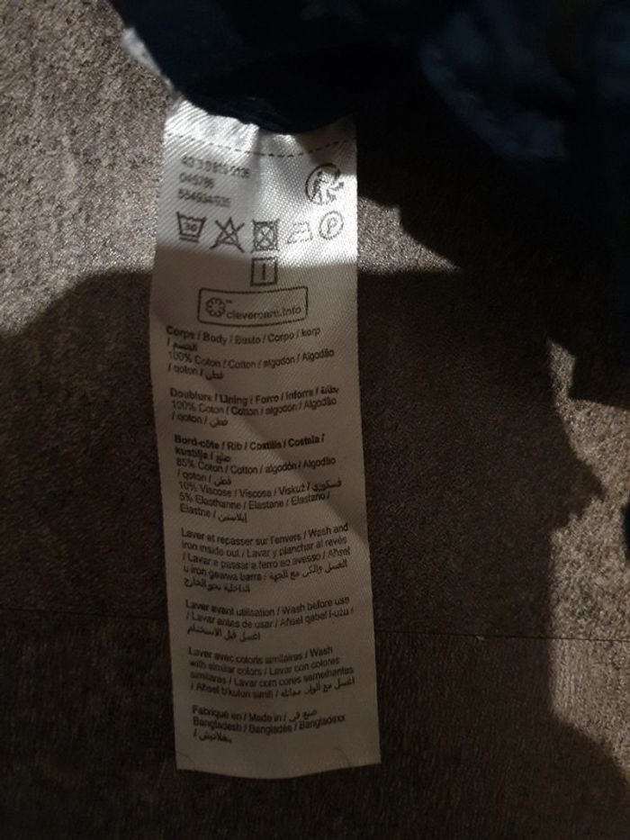 Pantalon bleu marine 24 mois - photo numéro 4