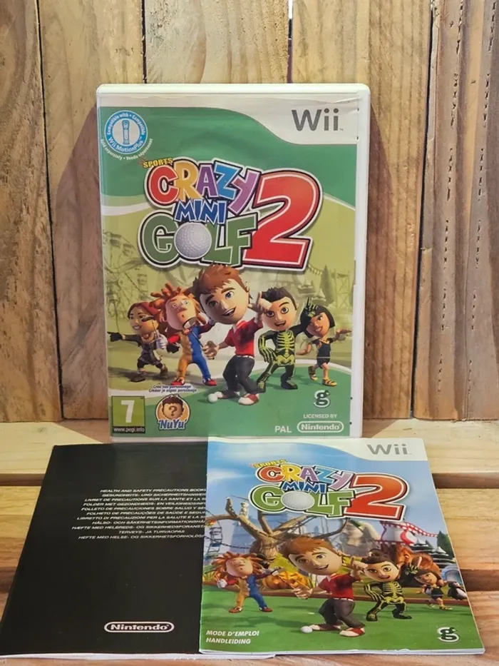 Nintendo Wii # Crazy Mini Golf 2 #