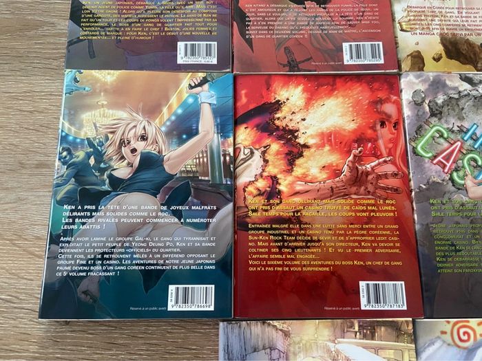 Lot de 10 manga sun ken rock - photo numéro 11