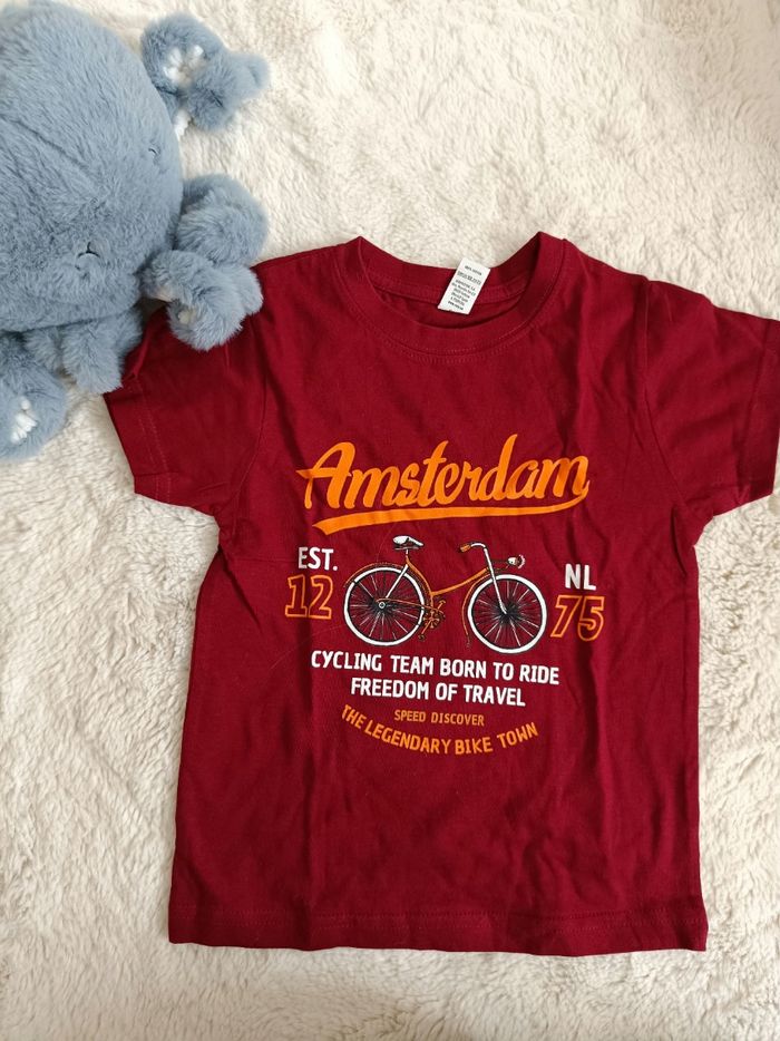Tee shirt 3-4 ans Amsterdam roly