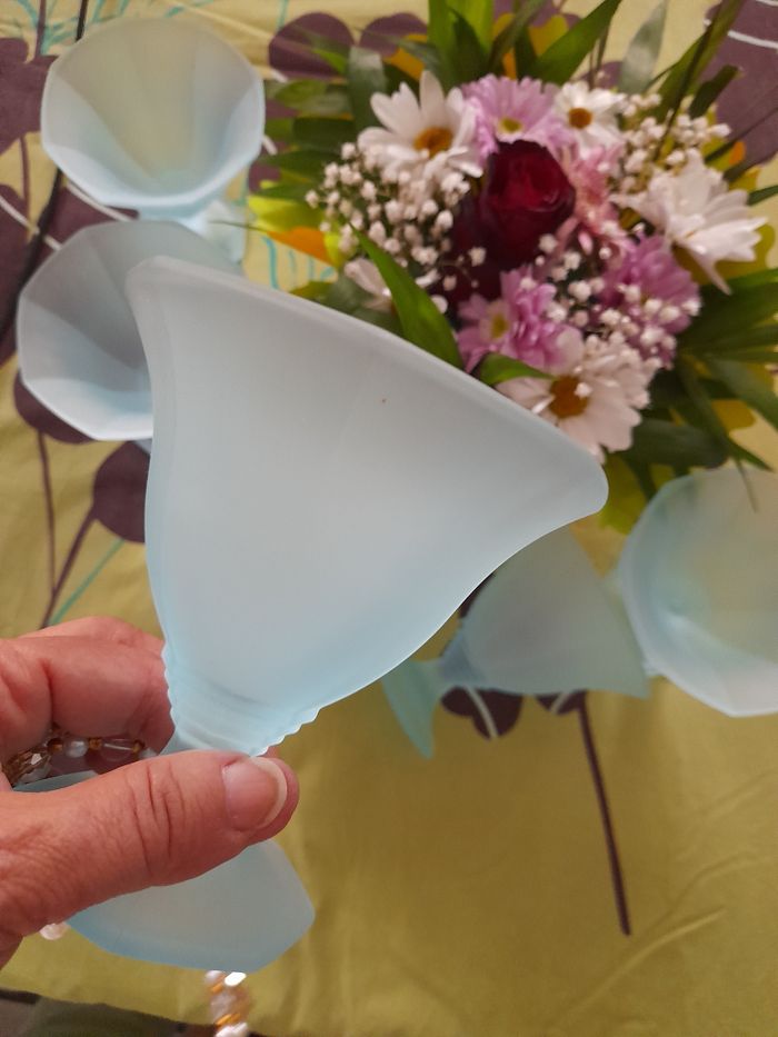 Ramequins à glace ou crème  couleur vert d eau - photo numéro 2