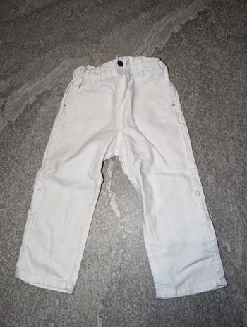 Pantalon d'été blanc bébé garçon 18 mois comme NEUF